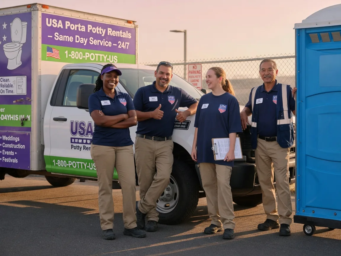 Porta Potty Rental company in Tomball, TX